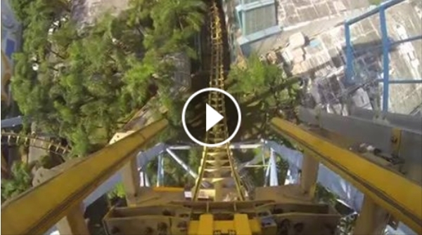 This Is The Most Insane Amusement Park Ride.