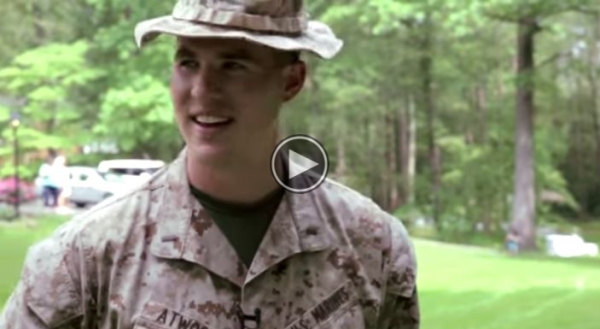 This Marine Was Granted Only 1 Day Leave. How He Spends It Will Leave You Speechless