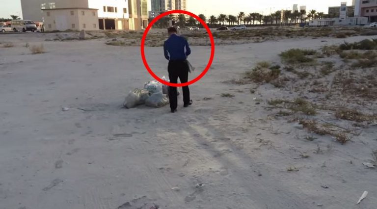 This Man Has Picked Up The Garbage For 11 Years, But His Identity Will Shock You